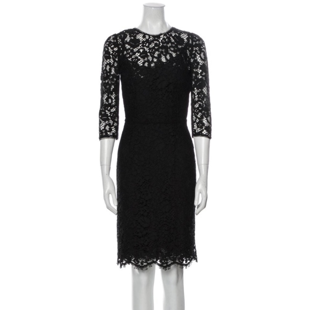 Dolce Gabbana Midi Dress- Lace sz 38 , fits 0-2